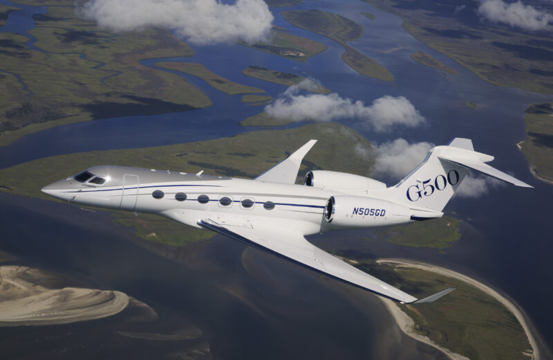 Gulfstream's G500 is now certified to make steep approaches.